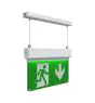Ansell LED suspendu Panneau de sortie de secours Kestrel Blanc 2W 14lm - 865 Lumière du Jour
