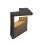 Ansell LED Wall Light Arco Graphite 11W 468lm - 830 Warm White | IP54