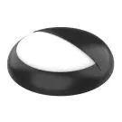 Noxion LED Bulkhead Pro V2 12/16/20W 2400lm - 830-840-865 CCT | 325mm - IP65 - 3 Uur Noodverlichting + Ooglid Ring Zwart