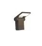 Ansell LED Wandlamp Tempo 90D Kantelbaar Grafiet 10W 685lm - 830 Warm Wit | IP54