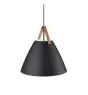 DFTP by Nordlux Pendelarmatuur Strap 48 Zwart - Metaal | E27 Max 40W