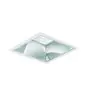 Philips LED Downlight LuxSpace Vierkant DN572B 16.5W 2200lm 80D - 830 Warm Wit | 214mm - Aluminium Reflector