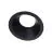 Noxion Encastré Spot D-round MR16 Noir | Diamètre 70mm - GU10 Culot