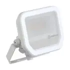 Ledvance Projecteur LED Aluminium Blanc 8W 1100lm 100D - 830 Blanc Chaud | IP66 - Symétrique