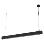 Ledvance LED Office Line Cuboid Plafond Zwart 42W 4400lm - 840 Koel Wit | 3-Staps Dimbaar 