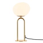 DFTP by Nordlux Tafellamp Shapes Glas en Metaal Messing | Geschikt voor 1x E27