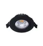 Noxion LED Kantelbaar Slim Spot Zwart Rond 5W 550lm 60D - 940 Koel Wit | 85mm - IP54 - Dimbaar - Beste Kleurweergave