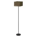 Ledvance Decor Vloerlamp Vierkant Bruin | Geschikt voor 1x E27