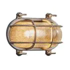 Nordlux Helford Wandlamp Messing en Glas Nikkel | IP64 - Geschikt voor E27